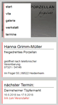 Mobile Screenshot of grimm-mueller.de